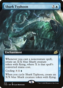 Shark Typhoon Ikoria- Lair of Behemoths Bordless